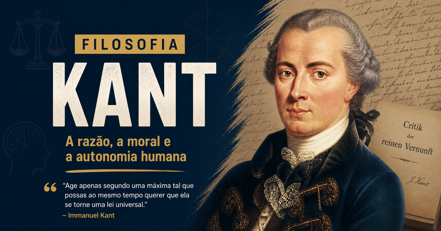 Kant no ENEM: razão, ética e imperativo categórico