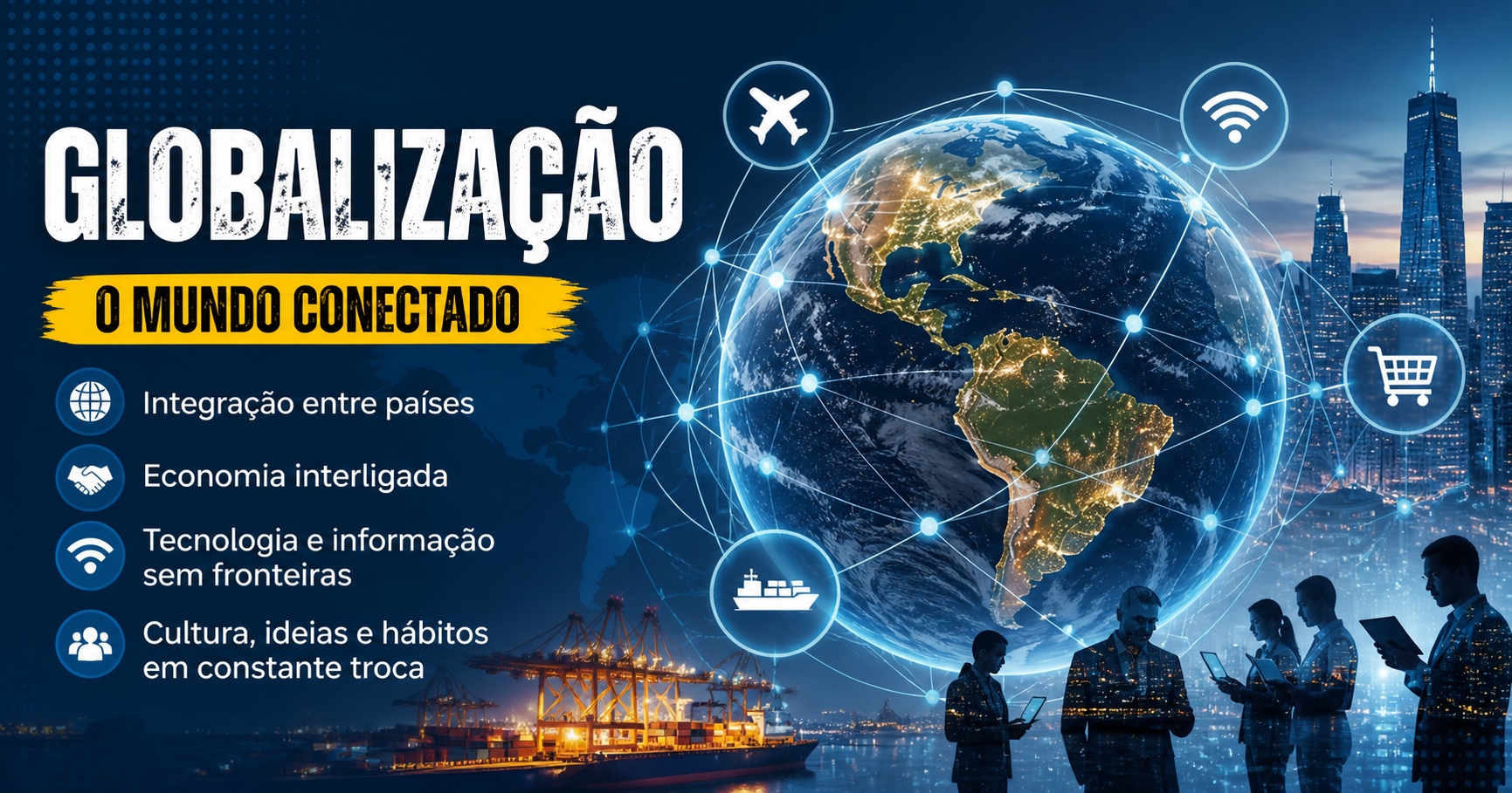 Globalização: o mundo conectado e suas consequências