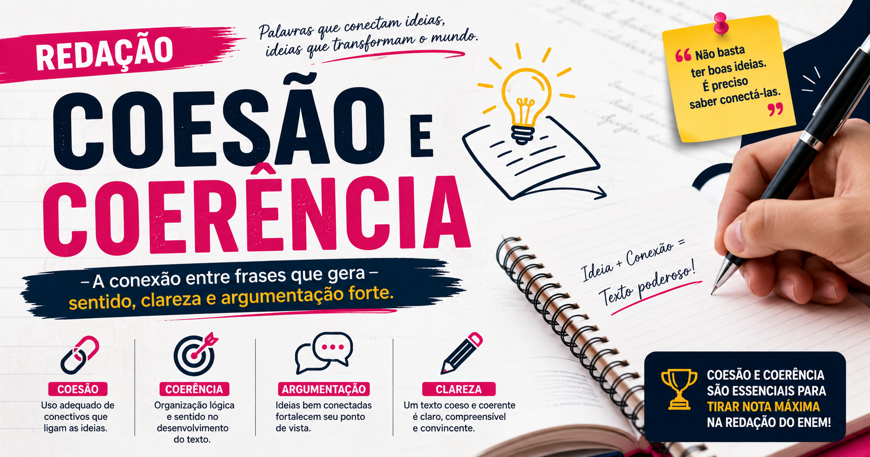 Redação: Coesão e Coerência no ENEM